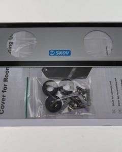 Screw kit w/foil (SST/rubber/plast) f/cover f/room heat.unit